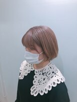 タヤ 三軒茶屋店(TAYA)&nbsp;ミルクティーベージュ×ボブ