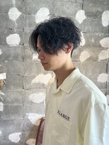 ソワ 四日市(soie)&nbsp;【soie hiyori】センターパートマッシュ/ツイスパ／ツーブロック