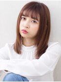 愛されナチュラルストレート
