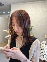 ラミュー(La Mieux) ぷっつりミディアムスタイル