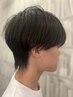 【やなどり指名限定】『メンズカット+シャンプー+眉カット』￥3600[新潟駅南]