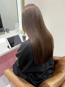 ザトエル 栄(THE TOEL) ショコラベージュイルミナダブルカラーケアブリーチ髪質改善
