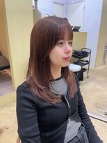 スニュウ(snuw)&nbsp;【snuw mina】レイヤーカット/透明感カラー/伏見