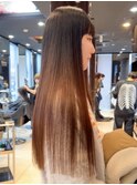 ロングワンレン