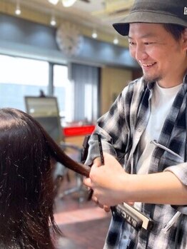 鈴木聡の高難易度縮毛矯正 恵比寿の写真/高難易度縮毛矯正もマンツーマン施術だからハイクオリティ！経験豊富な専門家オーナーが柔らか美髪へ導く◎