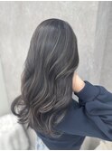 コントラスト極ハイライト☆グレーアッシュ