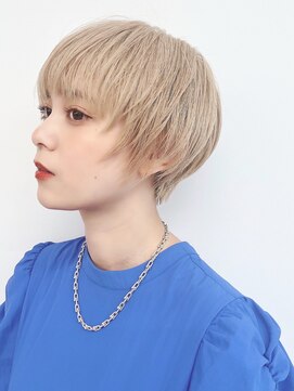 セイドット フクオカ(Say.FUKUOKA) 【Say.福岡】マッシュショート×ミルクティーベージュ×レイヤー