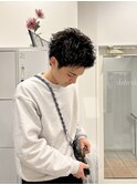 メンズアップバングハンサムショート/keshiki大名ISSEI