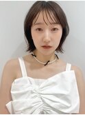 くびれボブ/シースルー/前髪カット/熊本ボブ/Minori