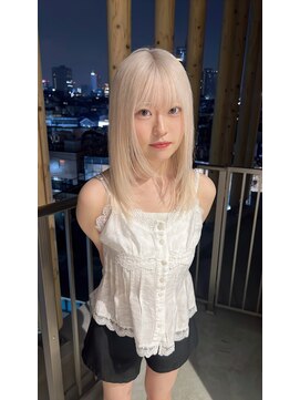 モニカ 原宿店(MONIQA) ホワイトブロンド