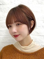 アマトウキョウスマートサロン(AMA TOKYO×Smart Salon)&nbsp;刈り上げショート　韓国風巻き　小顔ショート