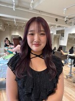 カナージュ(Canage)&nbsp;くびれヘアほんのり暖色バイオレットカラー