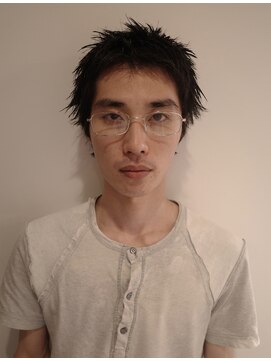 ブルートマト(BLUE TOMATO) スパイキーショート学割U24ピンパーママレットピンパーマ