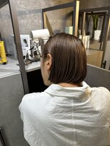 ノス 表参道(NOOS)&nbsp;髪質改善インナーグレージュピンクベージュマチルダボブNOOS根本