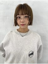 ピープル コモンズ(people commons)&nbsp;mini bob × olive beige color