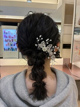 ヴァンカウンシル 札幌本店(VAN COUNCIL) 編みおろしヘア