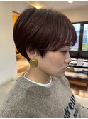 着物ヘア/大人ガーリー/ダークアッシュ/似合わせカット/新松戸
