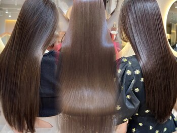 ロンド アンブル 四条烏丸(Lond ambre)の写真/癖を柔らかく自然に伸ばす最先端の縮毛矯正!今までとは違う仕上がりを![髪質改善/四条烏丸/縮毛矯正/京都]