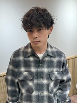 クオル キャスト 神戸三宮(QOL×cast) シャドウパーマニュアンスパーマ無造作パーマスパイラルパーマ