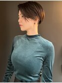 【morio】大人女性長めのショートヘア♪