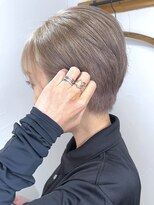 ブレイズヘアー(BLAZEhair) 【白髪対策にオススメ】ホワイトグレージュ×ブリーチ4回