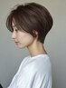 カット+美容液カラー+髪質改善トリートメント(白髪染めOK) ￥14300 [いわき]