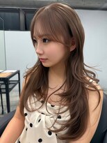 リンドトウキョウ(LINDO TOKYO)&nbsp;大阪/心斎橋/マロンベージュ/レイヤーカット/ダブルカラー/韓国