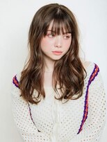 オンク 新宿(onk)&nbsp;ミディアムヘア/ショコラベージュ/ボブルフ/新宿駅