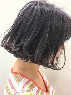 ブルーフェーセス 表参道(blue faces) 『bluefaces』ラベンダーグレーカラー