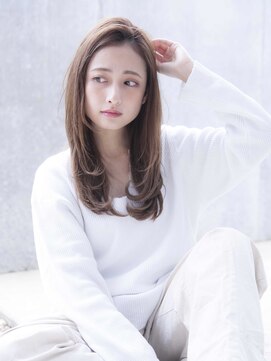 ロジッタ(ROJITHA) 【ROJITHA 】ロング×ワンカールレイヤー