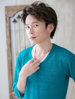 モッズヘア メン 南越谷南口店(mod's hair men) アップバングのニュアンスショートe