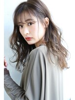 ロゼ 茨木(Rose)&nbsp;【ROSE/茨木】イルミナカラー/ラフウェーブ/セミロングi