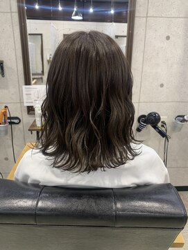 ヘアサロン ドットプラス 町田店(dot. plus) 外ハネ　透明感カラー　町田
