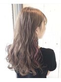大人気★イヤリングカラー×ヴァイオレットベージュ