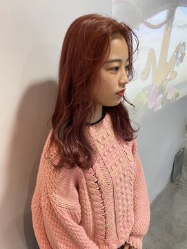 サングース(Sungoose) Sungoose  大人かわいいココアブラウンフリンジウェーブ