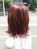 タイズ(ties) 大人かわいい☆フェアリーな透明感&ツヤ感チェリーブラウン