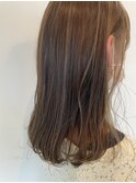 ハイライト+イヤリングカラー/ミルクチョコレート◎20代30代40代