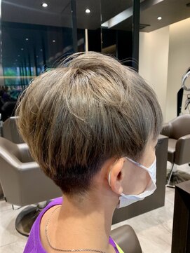 アイフィールアヴェダ 船堀店(i feel AVEDA) 【中村】メンズもオススメ☆ミルクティーベージュショート