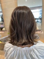 ★廣中優奈★お洒落ハイライトボブ