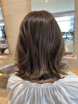 ニューラインギンザ(New-Line 銀座) ★廣中優奈★お洒落ハイライトボブ