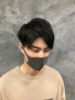 ヘアーエバリーズ(hair Everies)&nbsp;スーツにも合うセンターパートメンズショート