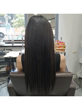 プルエクステのお店ネクスト(NEXT) #グレージュ #ハイトーンカラー #ヘアカラー #ハイトーン #暗髪