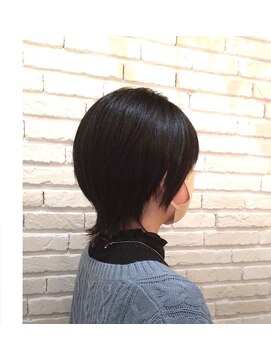 ヘアーズ 住吉店(HAIRZ) 《HAIRZ》林真紀 旬のク-ルカラー系マッシュウルフ