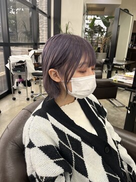 アールトゥーヘアー(art To Hair) 学割／パープル／透明感