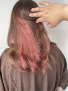 レム らら・パーク天童店(REM) ピンクインナーカラー