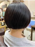 透明感♪20代30代40代髪質改善カラーショートボブ小顔艶感