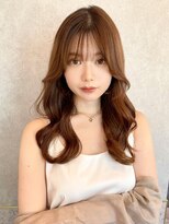 ルームバイシー 新宿(Loom. by Sea)&nbsp;シルキーベージュ/韓国風前髪/グレージュカラー/斜めバング