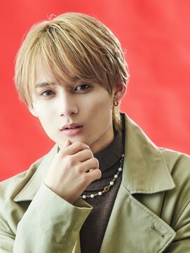 オーシャントーキョーオーバー 渋谷(OCEAN TOKYO OVER) 韓国ヘアカルマパーマカルマバングセンターパート黒髪ウルフ