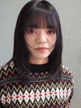 ローレンジウ(LOREN JU) 透明感髪質改善ベージュダブルカラーミルクティーグレージュ