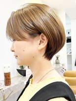 ファチュール(fAture.) 丸みショート　30代40代50代60代ヘア 白髪ぼかし 西宮ショート